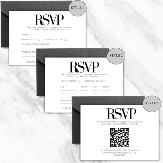 Molly: RSVP Cards